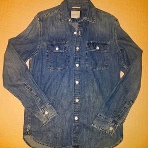 Mens American Eagle denim shirt